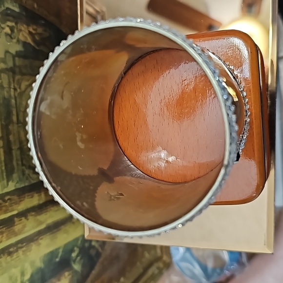 Horn Wide Rhinestone Bracelet - Picture 3 of 3